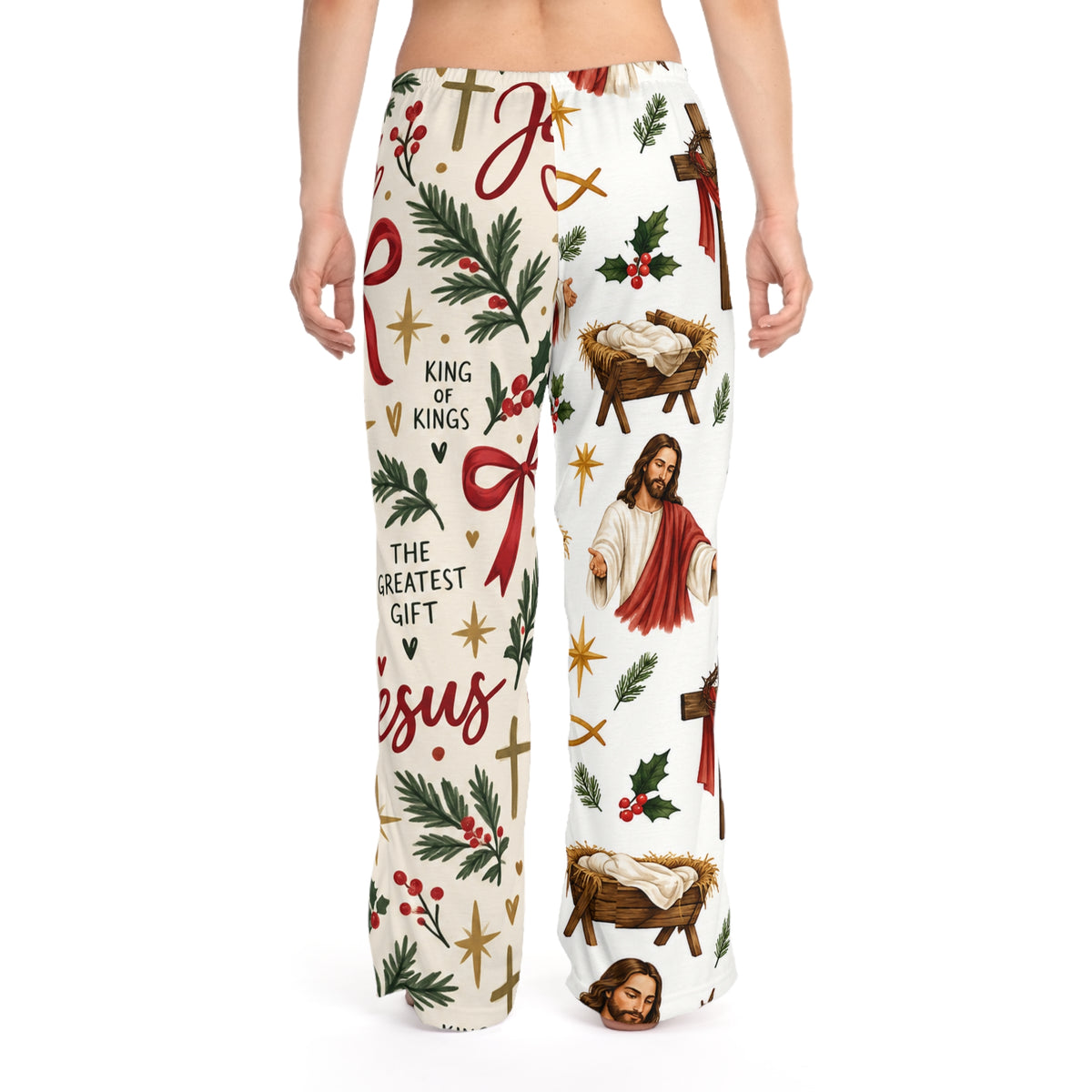 Christmas Jesus Pajama Pants – The Greatest Gift Holiday Lounge Pants