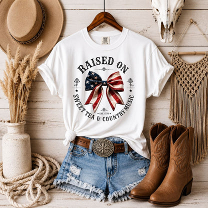 Raised On Sweet Tea & Country Music T-Shirt