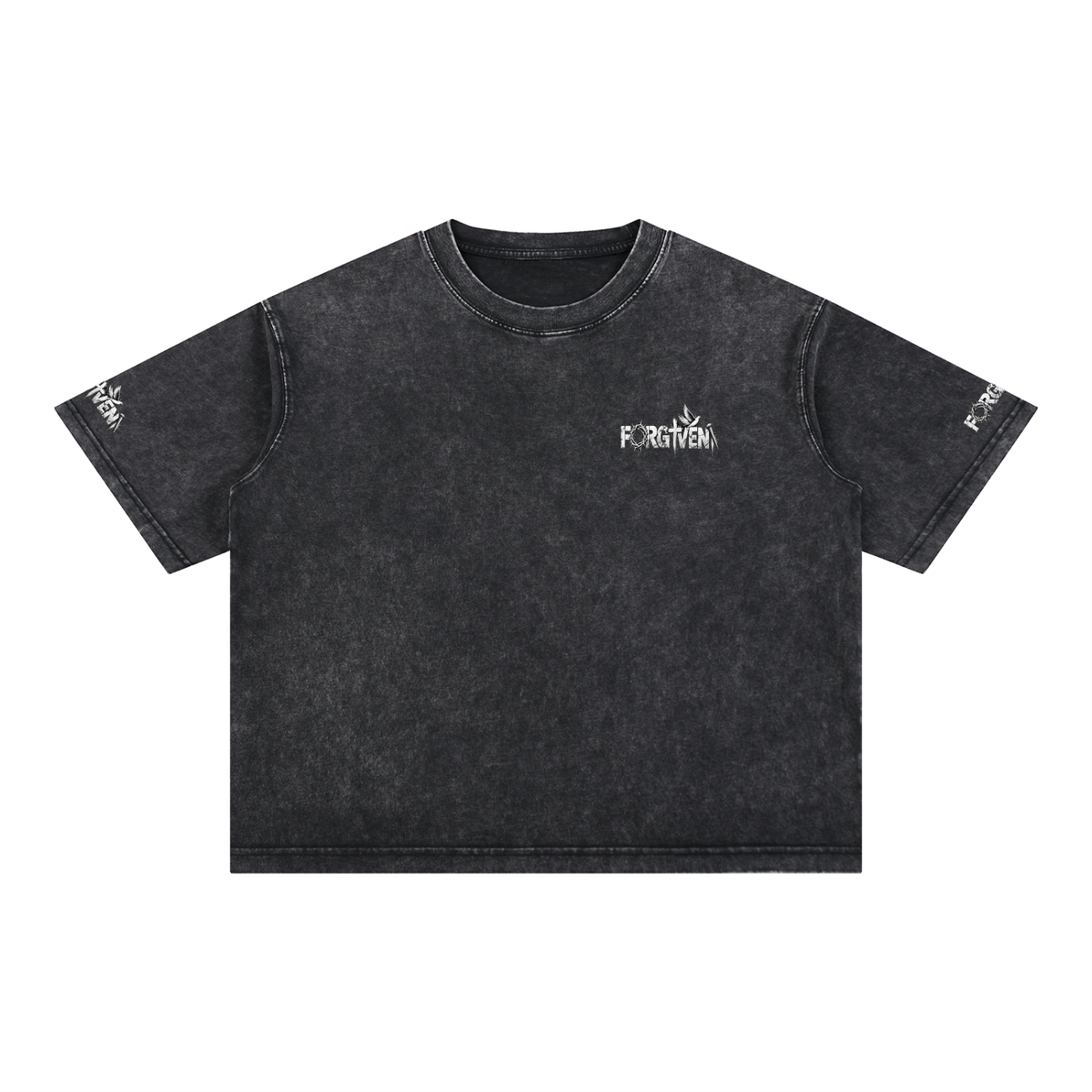FORGIVEN Boxy Cotton T-Shirt