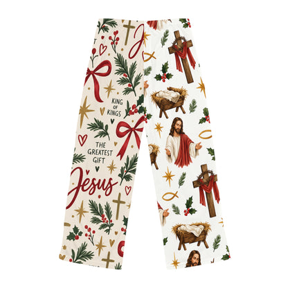 Christmas Jesus Pajama Pants – The Greatest Gift Holiday Lounge Pants
