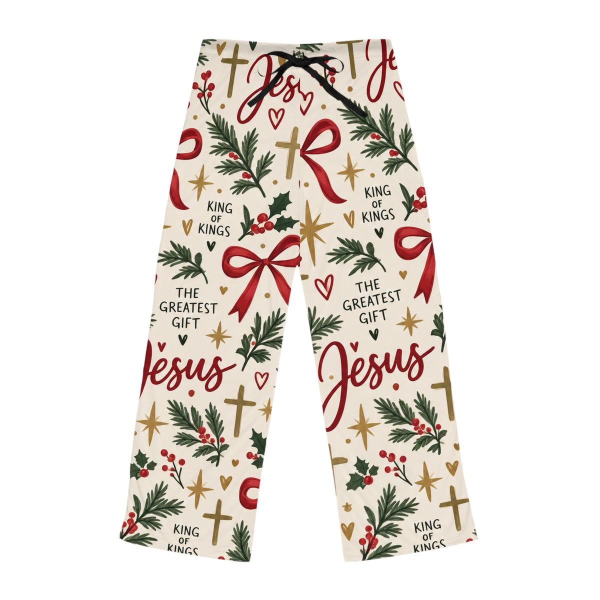 Christmas Jesus Pajama Pants – The Greatest Gift Holiday Lounge Pants